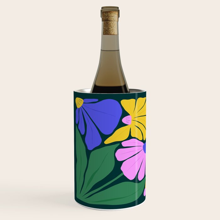 Midnight Summer: Matisse Foliage | Flower Market 001 Wine Chiller Gallery Image 2