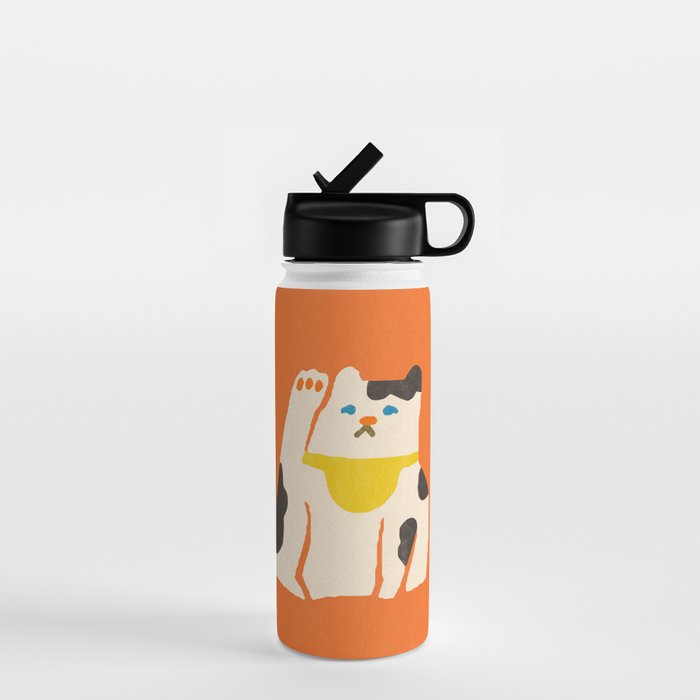 Maneki Neko Water Bottle Gallery Image 1