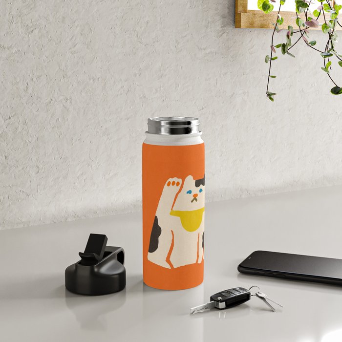 Maneki Neko Water Bottle Gallery Image 5