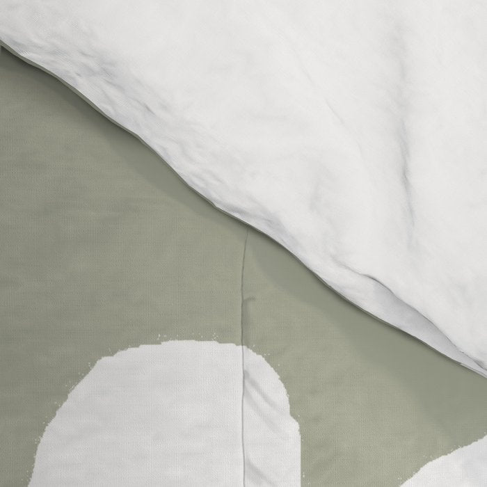 Large Eucalyptus (Linen Sage) Comforter Gallery Image 4