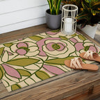 Rose Garden #1 Outdoor Rug Gallery Image 2