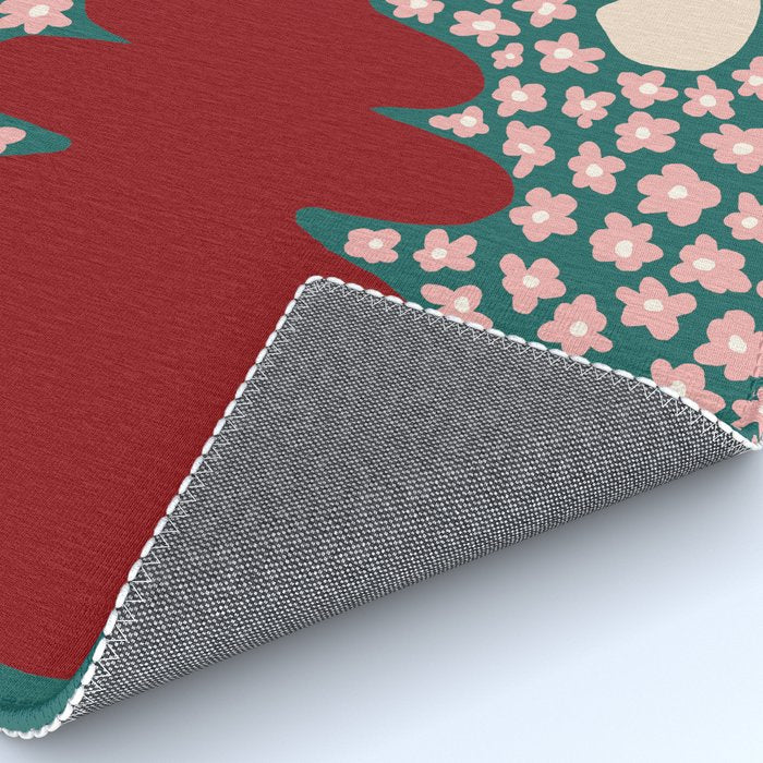 Happy Retro flower vase 1 Rug Gallery Image 4