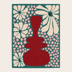 Happy Retro flower vase 1 Poster Gallery Image 4
