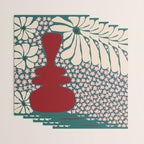 Happy Retro flower vase 1 Wrapping Paper Gallery Image 3