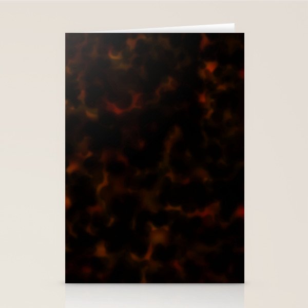 Dark Tortoiseshell Turtle Pattern Stationery Card Gallery Image 1