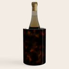 Dark Tortoiseshell Turtle Pattern Wine Chiller Gallery Image 2