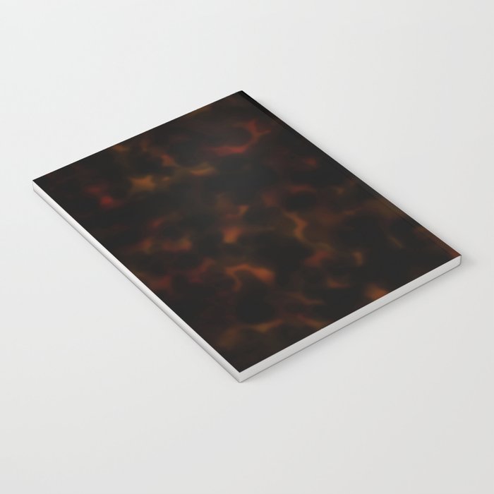 Dark Tortoiseshell Turtle Pattern Notebook Gallery Image 3