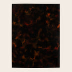 Dark Tortoiseshell Turtle Pattern Poster Gallery Image 4