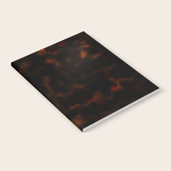 Dark Tortoiseshell Turtle Pattern Notebook Gallery Image 2