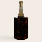 Dark Tortoiseshell Turtle Pattern Wine Chiller Gallery Image 3