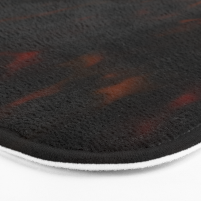 Dark Tortoiseshell Turtle Pattern Bath Mat Gallery Image 3