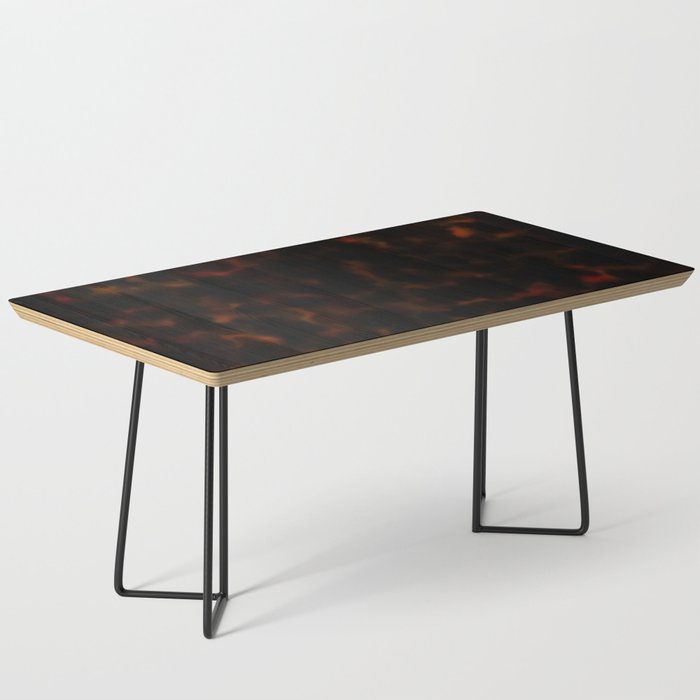 Dark Tortoiseshell Turtle Pattern Coffee Table Gallery Image 1