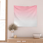 Pink Sunset Gradient Wall Tapestry Gallery Image 2