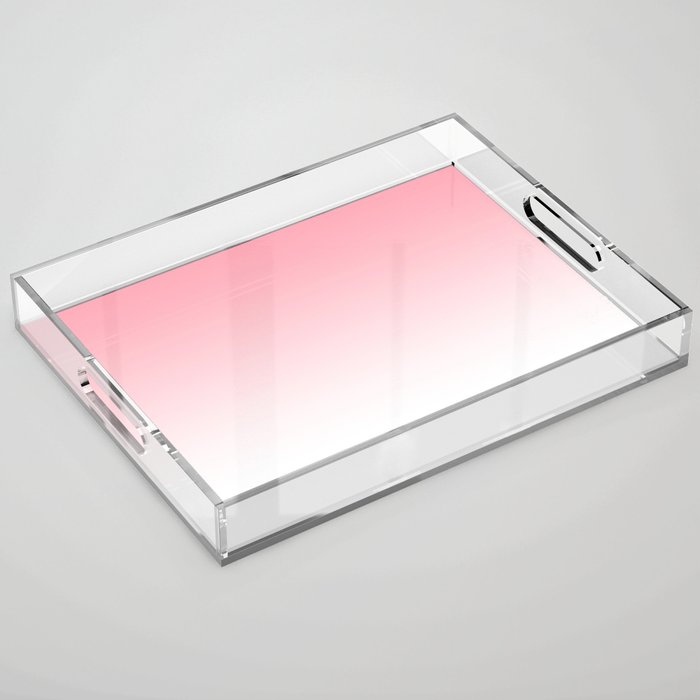 Pink Sunset Gradient Acrylic Tray Gallery Image 1