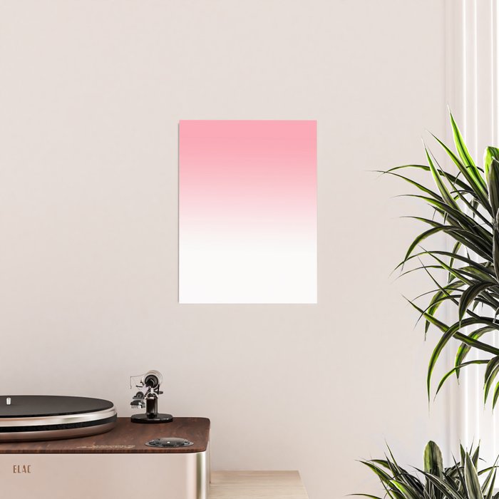 Pink Sunset Gradient Poster Gallery Image 2
