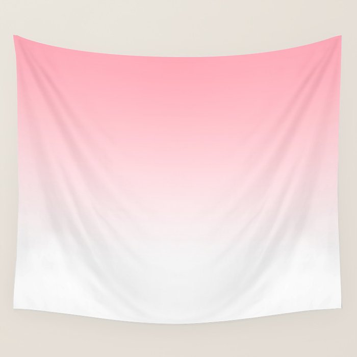 Pink Sunset Gradient Wall Tapestry Gallery Image 4