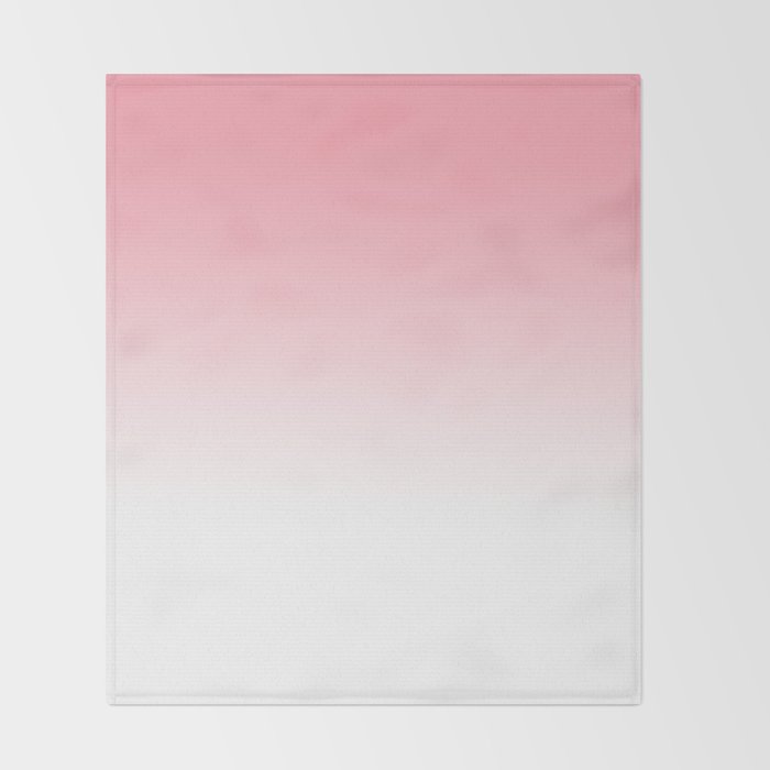 Pink Sunset Gradient Throw Blanket Gallery Image 2