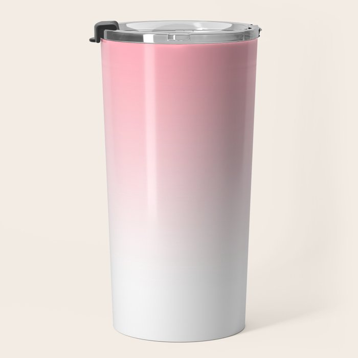 Pink Sunset Gradient Travel Mug Gallery Image 3