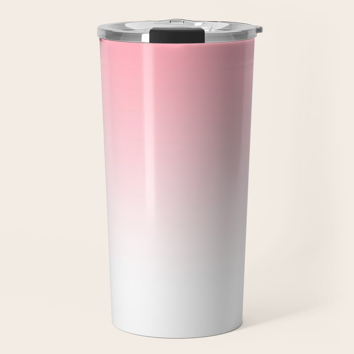 Pink Sunset Gradient Travel Mug Gallery Image 1