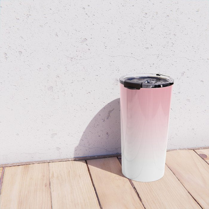 Pink Sunset Gradient Travel Mug Gallery Image 4