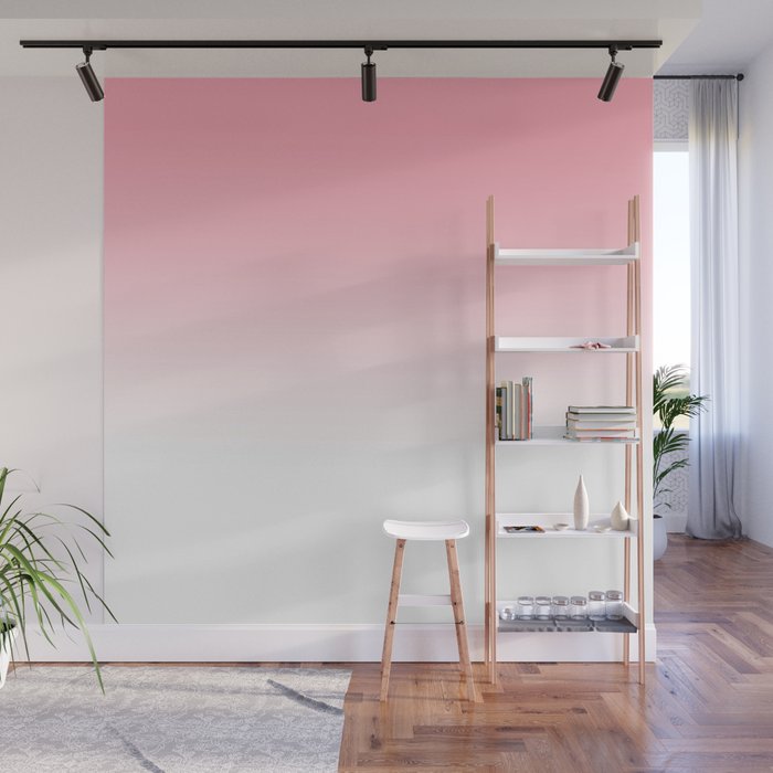 Pink Sunset Gradient Wall Mural Gallery Image 1