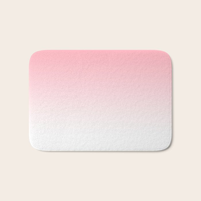 Pink Sunset Gradient Bath Mat Gallery Image 1