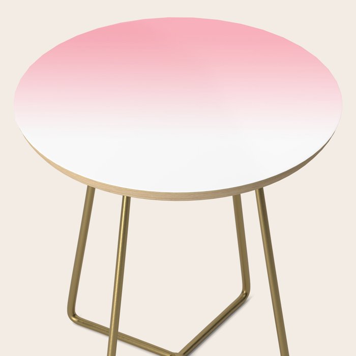 Pink Sunset Gradient Side Table Gallery Image 2