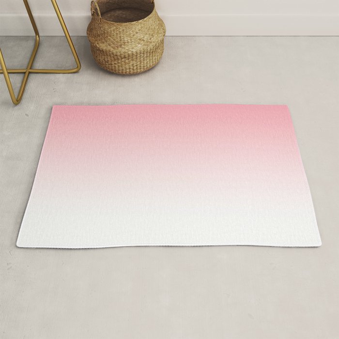 Pink Sunset Gradient Rug Gallery Image 1