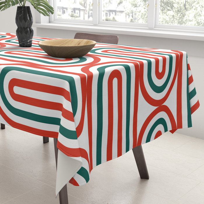 Retro Holiday 01B Tablecloth Gallery Image 3