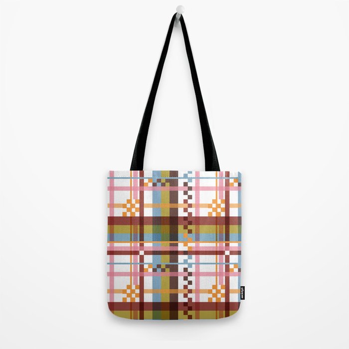 Bold Grid Aesthetic Tote Bag Gallery Image 2