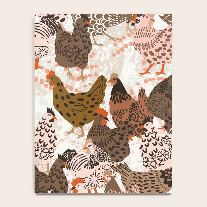 Favorite chickens brown Notebook Gallery Image 4