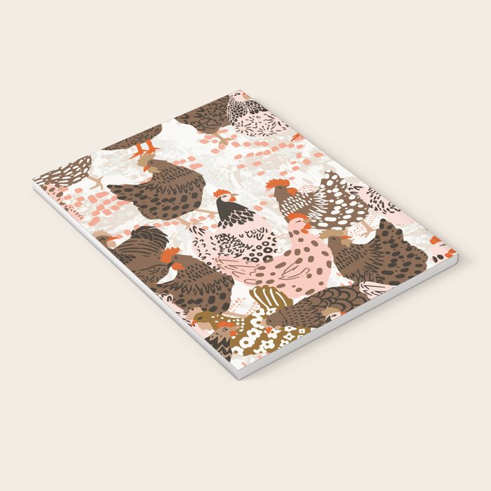 Favorite chickens brown Notebook Gallery Image 3