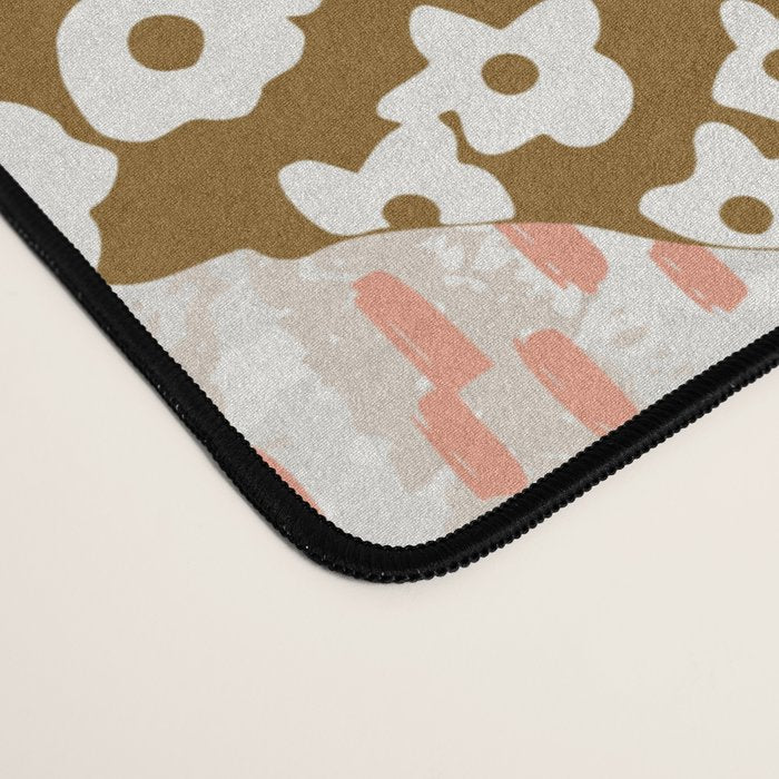 Favorite chickens brown Desk Mat Gallery Image 4