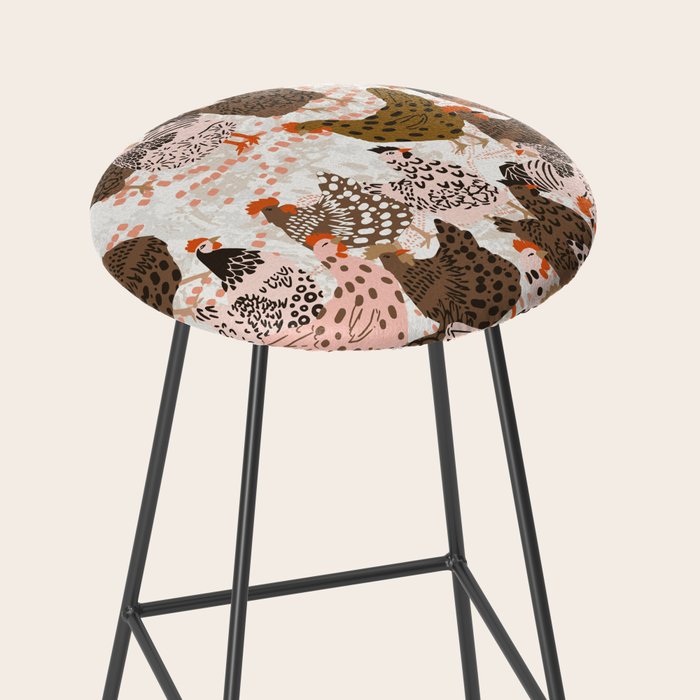 Favorite chickens brown Stool Gallery Image 2