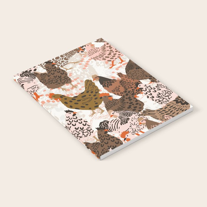 Favorite chickens brown Notebook Gallery Image 2