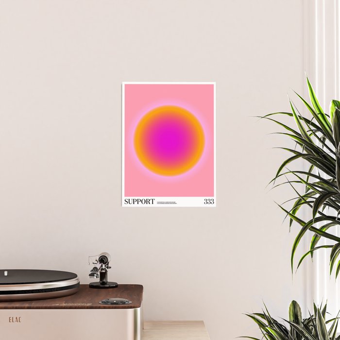 Gradient Angel Number: Support Poster Gallery Image 2