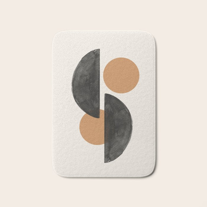 Mid Century Modern Bath Mat Gallery Image 1