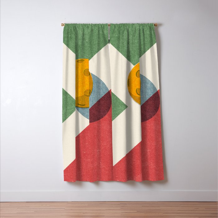 BALLS / Pickleball Window Curtain Gallery Image 3