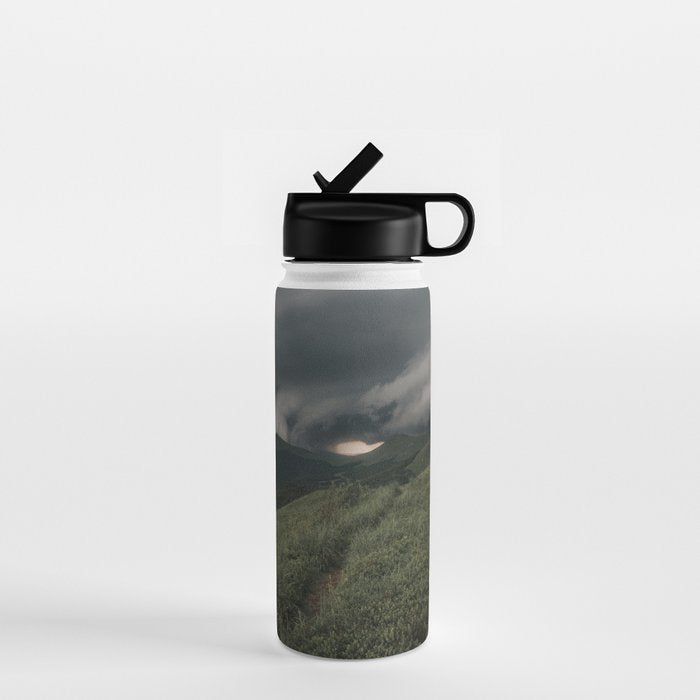 A Storm is Coming - Landscape and Nature Photography Water Bottle