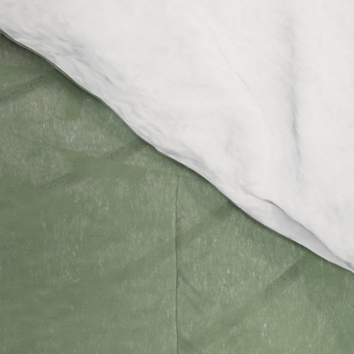 Mid century Green Moon Shape  Comforter Gallery Image 4