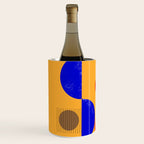 Mid-century shapes abstract no7 Wine Chiller Gallery Image 2