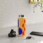 Mid-century shapes abstract no7 Water Bottle Gallery Image 4