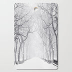 Snowy Park Cutting Board Gallery Image 1