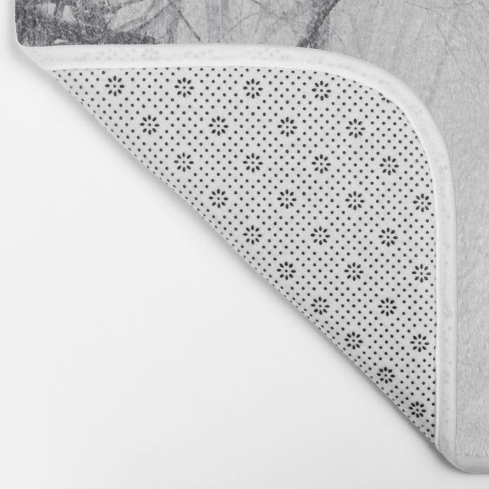 Snowy Park Bath Mat Gallery Image 2