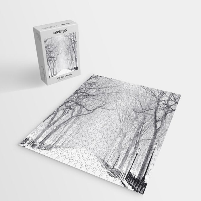 Snowy Park Jigsaw Puzzle Gallery Image 2