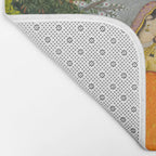 Indian Miniature Painting  Bath Mat Gallery Image 2