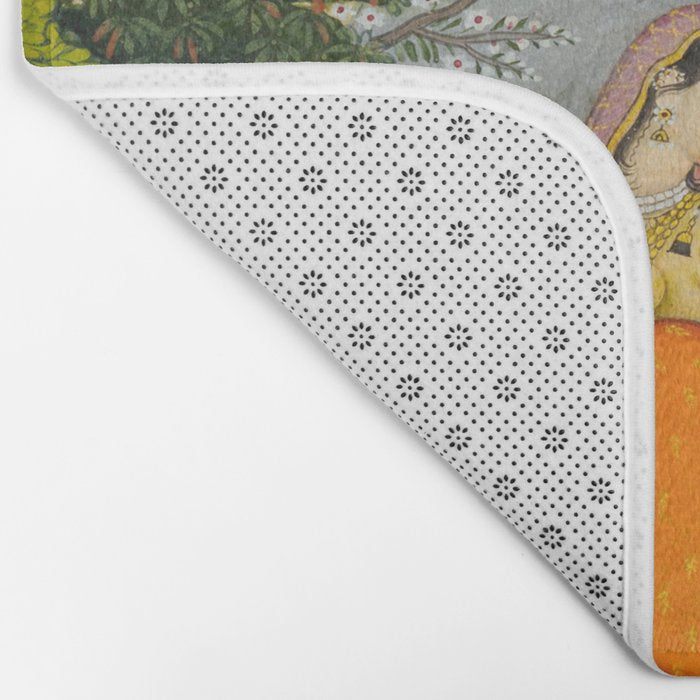 Indian Miniature Painting  Bath Mat Gallery Image 2