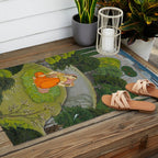 Indian Miniature Painting  Outdoor Rug Gallery Image 2
