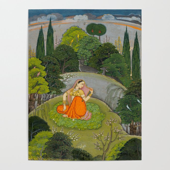 Indian Miniature Painting  Poster Gallery Image 1