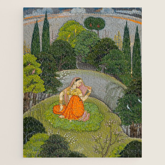 Indian Miniature Painting  Jigsaw Puzzle Gallery Image 1